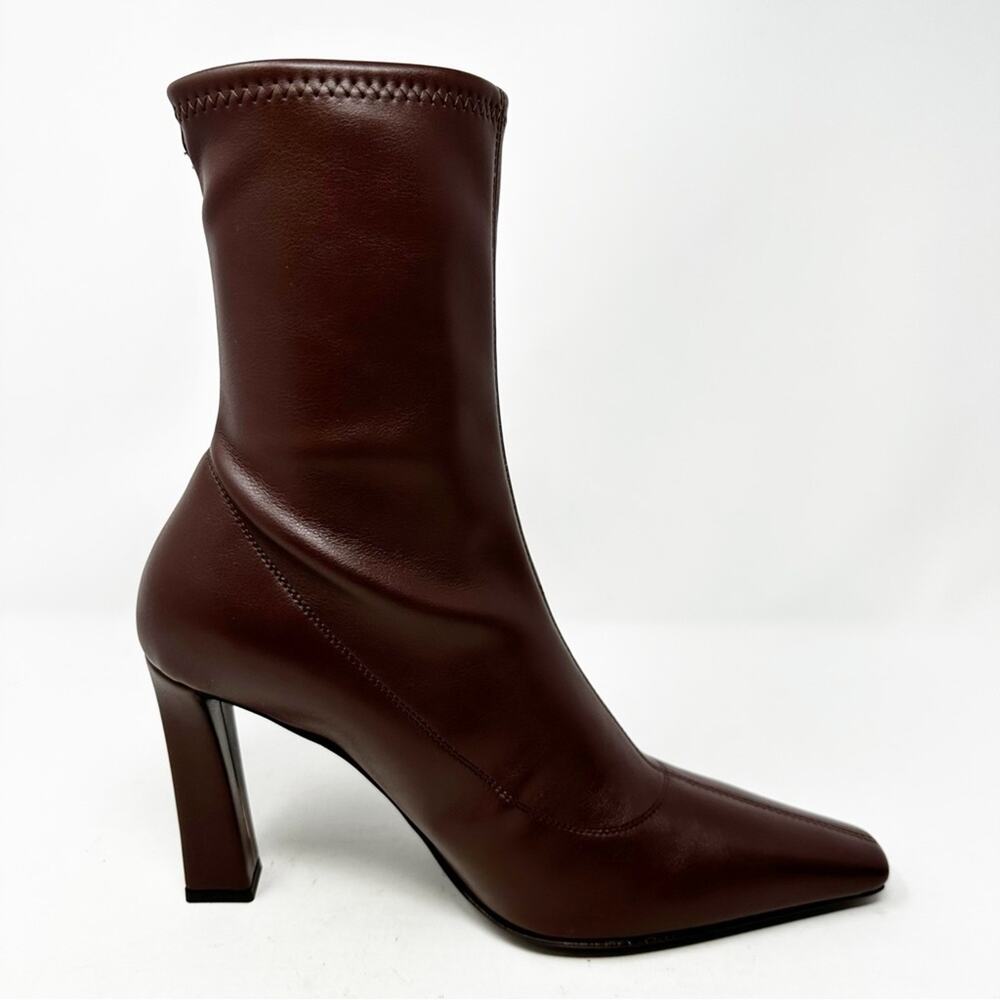 Giuseppe Zanotti Brenda Brown Leather Ankle Boots Womens Size EU 40 - Picture 7 of 11